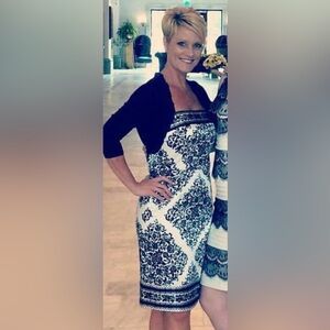 WHBM Strapless Cocktail dress.